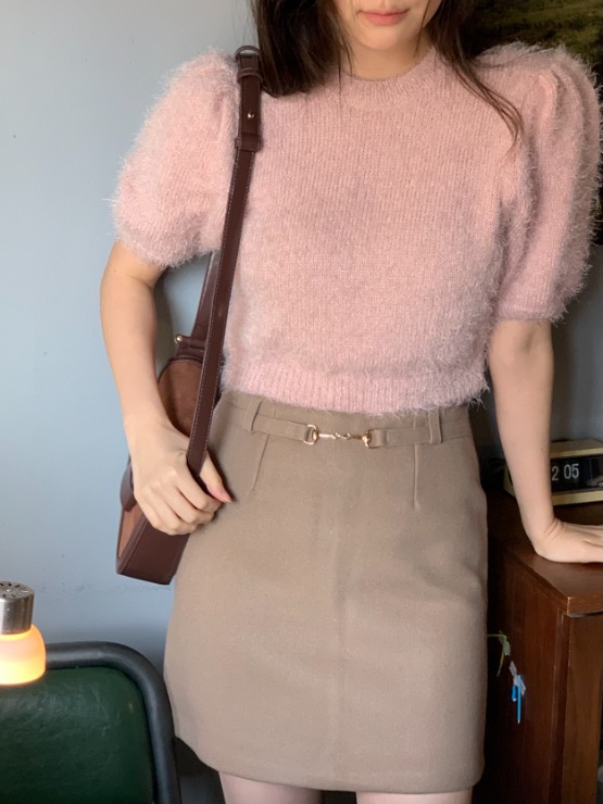 belt skirt - 2colors