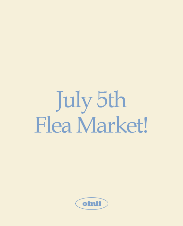 flea market 7월 다섯째주