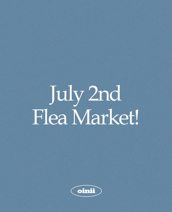 flea market 7월 둘째주
