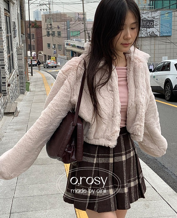 [o,rosy] cloud fur jp - 크림